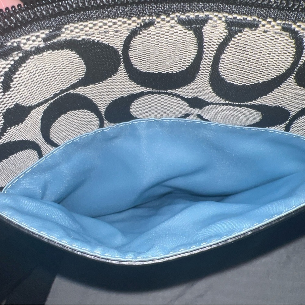 Coach Black and Gray Crossbody Bag - Picture 7 of 9